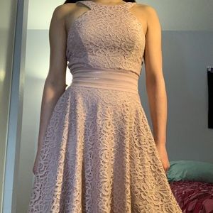 City Studio pink dress